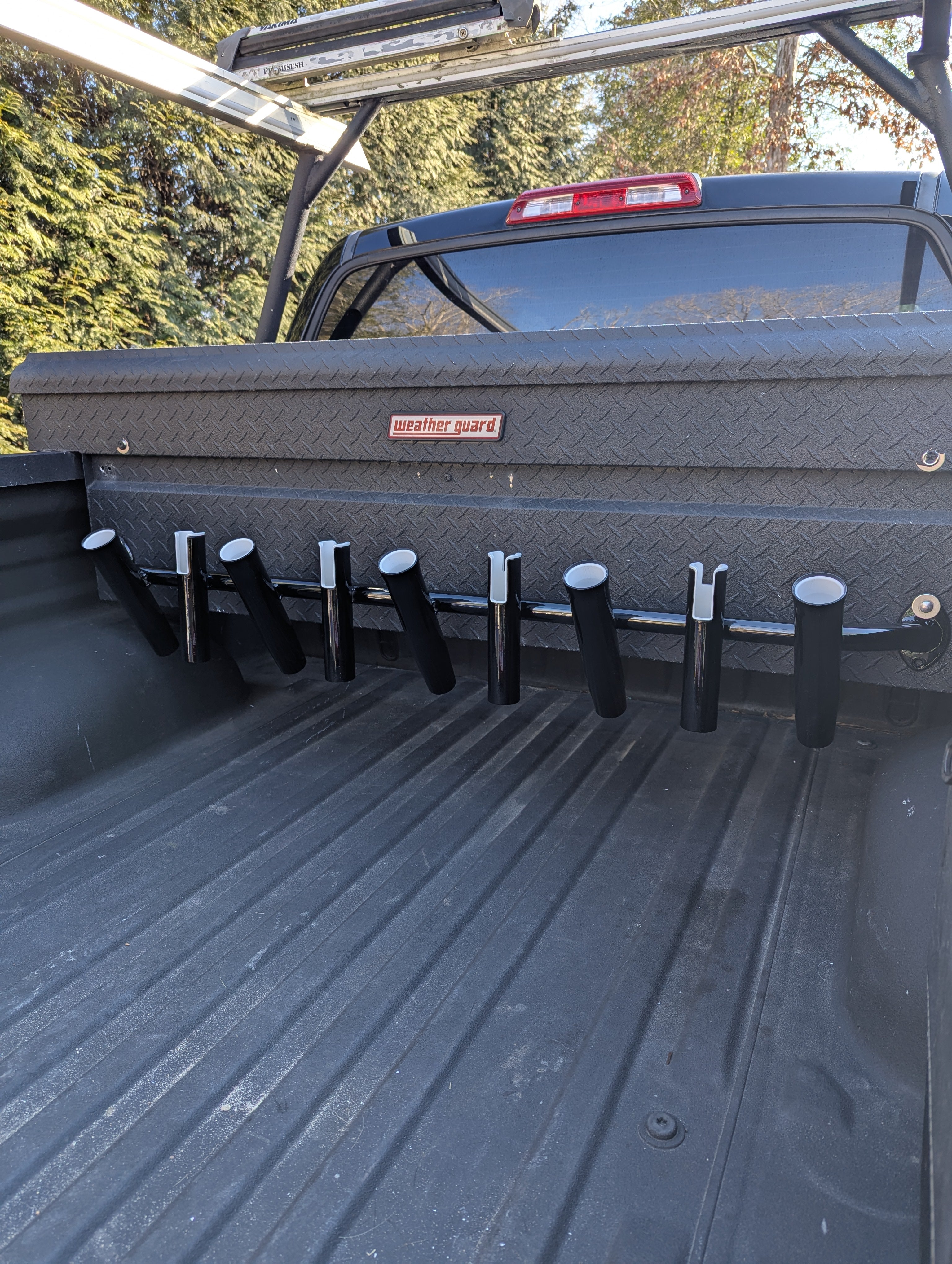 Toolbox 9 holder rod rack ATS Fishnfab Toolbox 9 holder rod rack ATS Fishnfab