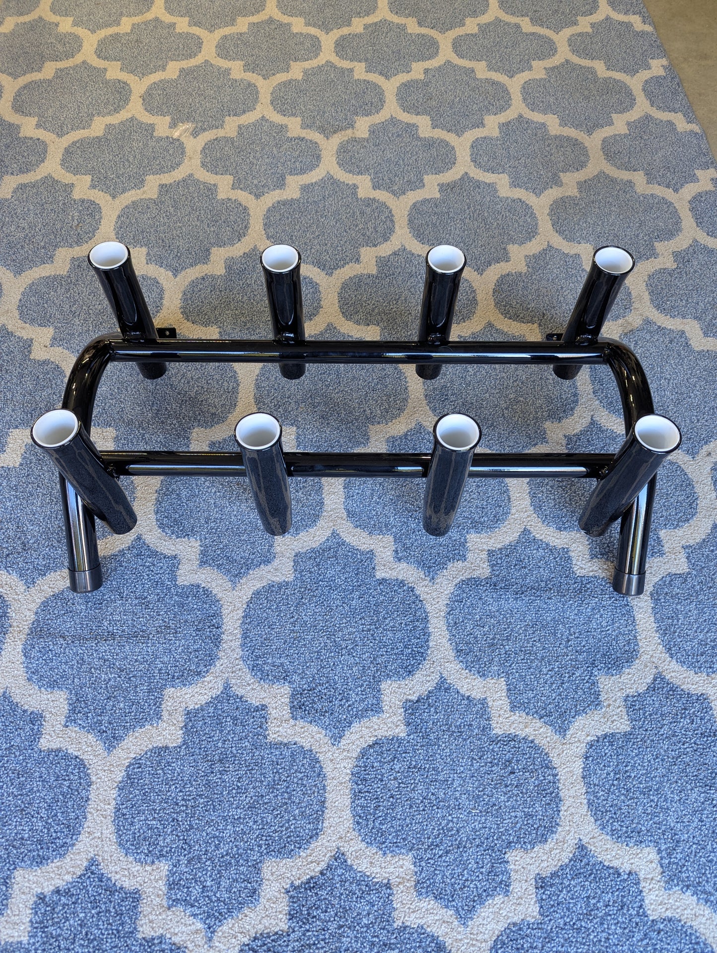 Offshore 8 rod 2 in 1 rod rack