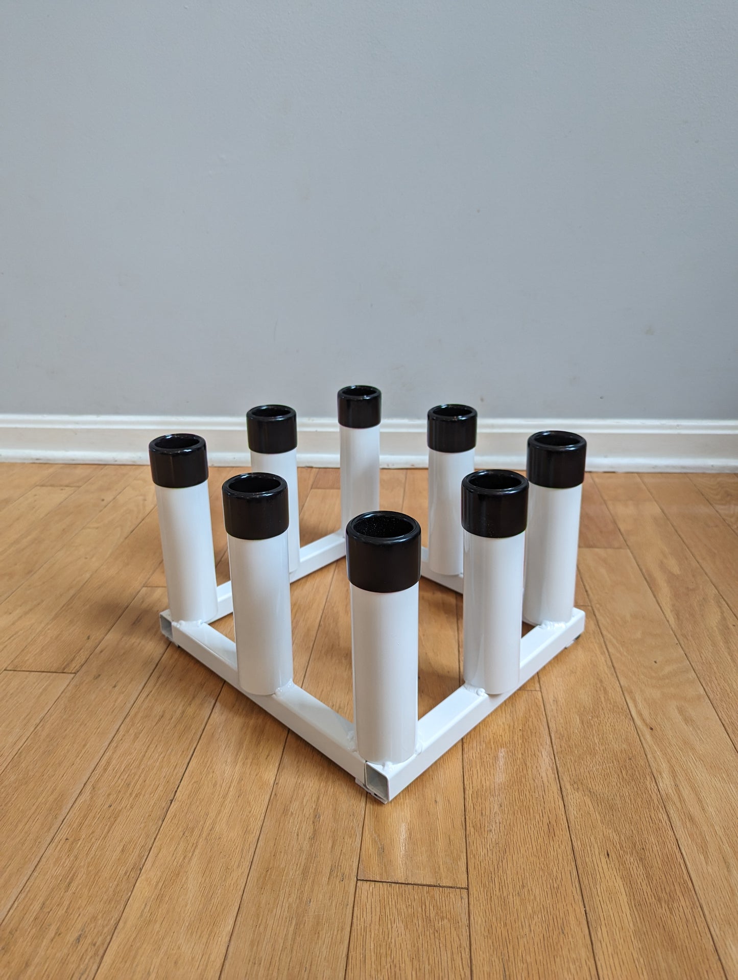 12 holder rolling storage rack