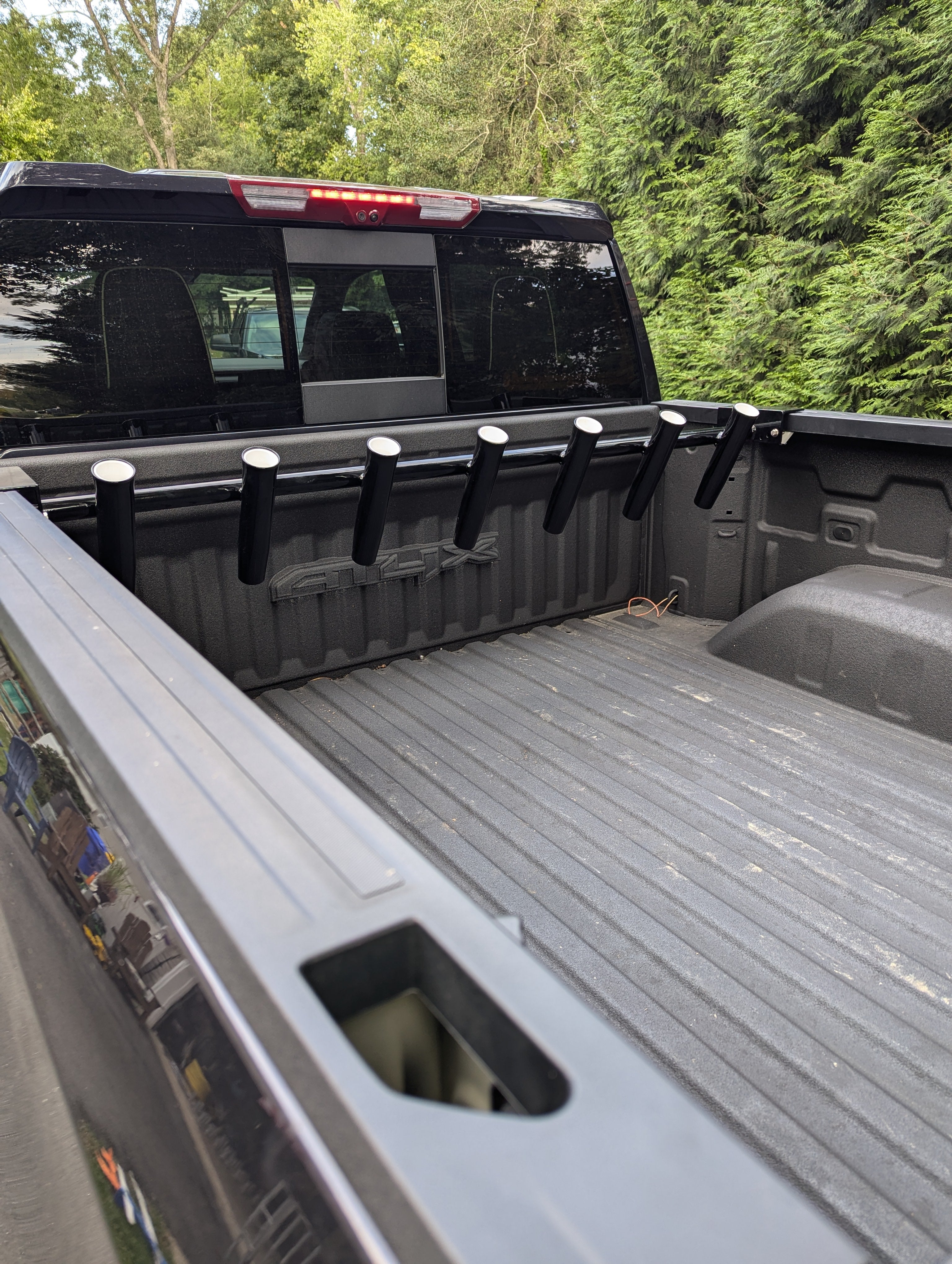 ford f150 fishing rod holder truck bed fishing rod racks – ATS Fishnfab