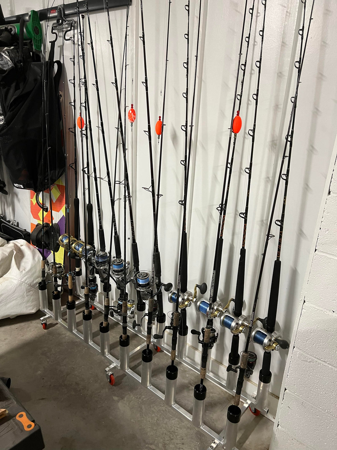Winter time fishing gear clean up