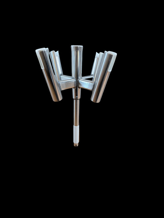 5 cluster fishing rod holder